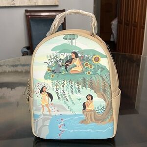 Loungefly Disney Pocahontas Scenery Mini Backpack - BoxLunch Exclusive NWT